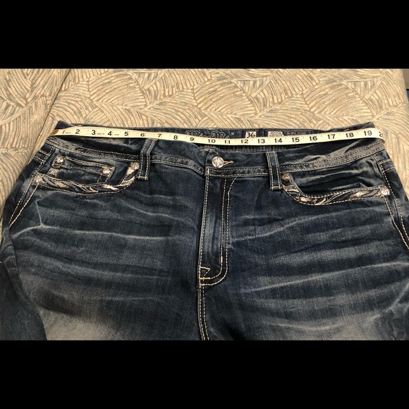 ‼️SOLD‼️ NWT Womens Miss Me Mid-Rise Easy Boot Jeans Size 36 - Picture 6 of 14